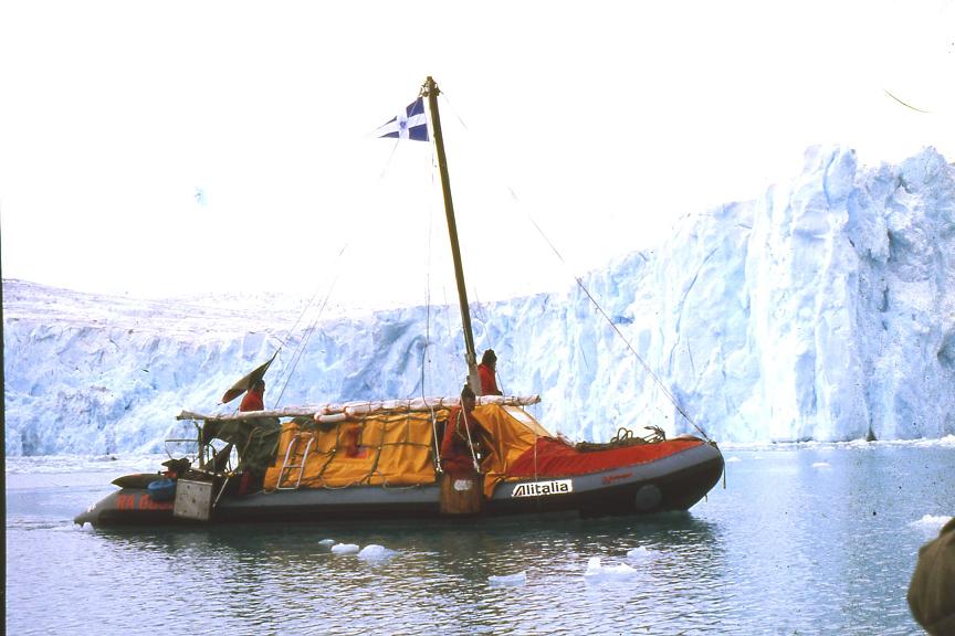 gommone in Antartide